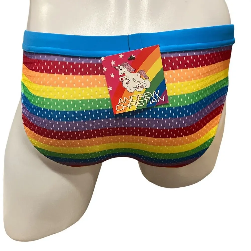 Andrew Christian Pride Mesh Bikini Medium